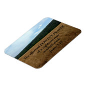 Magnet Flexible Jacques 5:16 La prière fervente effective d'un (Côté Gauche)