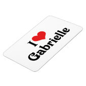 Magnet Flexible J'adore Gabrielle (Côté Gauche)