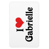 Magnet Flexible J'adore Gabrielle (Vertical)