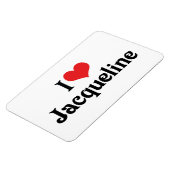 Magnet Flexible J'adore Jacqueline (Côté Gauche)