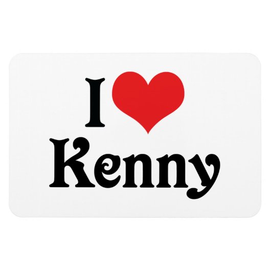 Magnet Flexible J'adore Kenny (Horizontal)