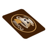 Magnet Flexible J'adore le café (Côté Droit)