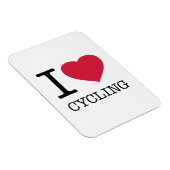 MAGNET FLEXIBLE J'ADORE LE CYCLISME (Côté Droit)