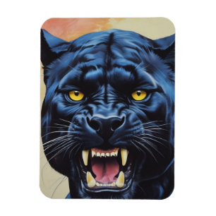 Magnet Flexible Jaguar - Panthère noire