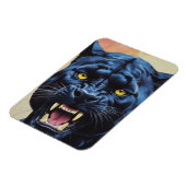 Magnet Flexible Jaguar - Panthère noire (Côté Gauche)