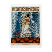 Magnet Flexible J'ai le Shimmie Blues (Vertical)