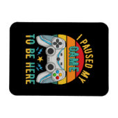 Magnet Flexible j'ai mis mon jeu en pause (Horizontal)