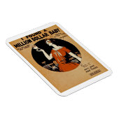 Magnet Flexible J'Ai Trouvé Un Million De Dollars De Bébé (Côté Droit)