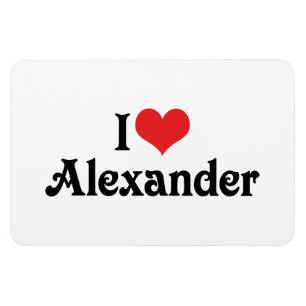 Magnet Flexible J'aime Alexandre