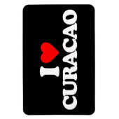 MAGNET FLEXIBLE J'AIME CURACAO (Vertical)