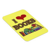 Magnet Flexible J'aime des livres (Côté Droit)