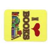 Magnet Flexible J'aime des livres (Horizontal)
