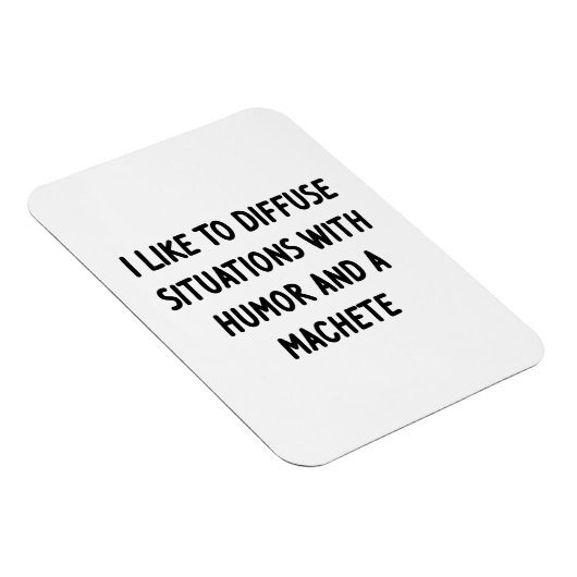 Magnet Flexible J'aime diffuser des situations (Côté Droit)