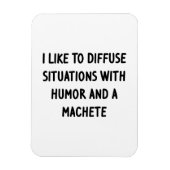 Magnet Flexible J'aime diffuser des situations (Vertical)