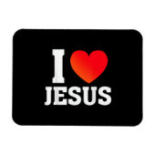 Magnet Flexible J'aime Jésus (Horizontal)