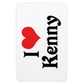 Magnet Flexible J'aime Kenny (Vertical)