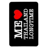 MAGNET FLEXIBLE J'AIME LA THAÏLANDE LONGTEMPS (Vertical)