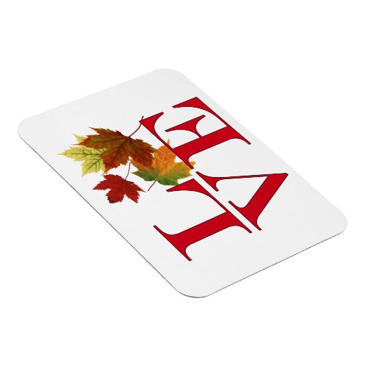 Magnet Flexible J'aime l'automne (Côté Droit)