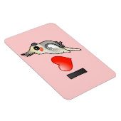 Magnet Flexible J'Aime Les Cockatiels Épicés (Côté Droit)