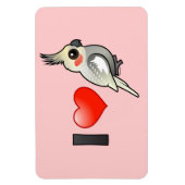 Magnet Flexible J'Aime Les Cockatiels Épicés (Vertical)