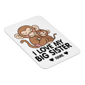 Magnet Flexible J'Aime Ma Grande Soeur (Côté Droit)