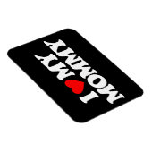 MAGNET FLEXIBLE J'AIME MA MÈRE (Côté Droit)