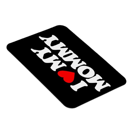 MAGNET FLEXIBLE J'AIME MA MÈRE (Côté Droit)