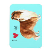 Magnet Flexible J'aime ma Sheltie (Vertical)