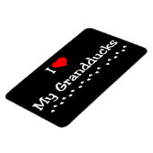 Magnet Flexible J'Aime Mes Petits Canards (Côté Gauche)