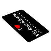 Magnet Flexible J'Aime Mes Petits Canards (Côté Droit)