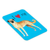 Magnet Flexible J'aime mon berger anatolien (Côté Droit)