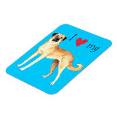 Magnet Flexible J'aime mon berger anatolien (Côté Gauche)