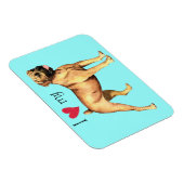 Magnet Flexible J'aime mon boerboel (Côté Droit)