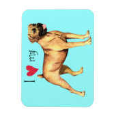 Magnet Flexible J'aime mon boerboel (Vertical)