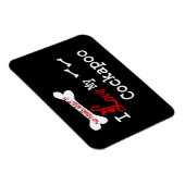 Magnet Flexible J'Aime Mon Cockapoo (Côté Droit)