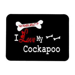 Magnet Flexible J'Aime Mon Cockapoo