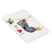 Magnet Flexible J'aime mon collie lisse (Côté Droit)