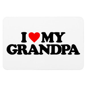 MAGNET FLEXIBLE J'AIME MON GRAND-PAPA