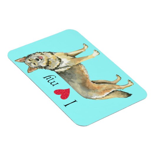 Magnet Flexible J'aime mon Utonagan (Côté Droit)