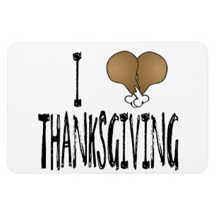 Magnet Flexible J'Aime Thanksgiving