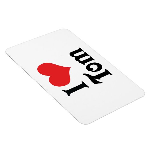 Magnet Flexible J'aime Tom (Côté Droit)