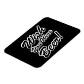 Magnet Flexible J'Aimerais Que Tu Sois Bière ! (Côté Gauche)