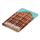 Magnet Flexible Jaipur Hawa Mahal Souvenir (Côté Gauche)