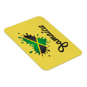 Magnet Flexible Jamaica Flag Island - Proud Jamaicans (Côté Droit)