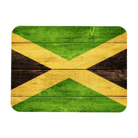 Magnet Flexible Jamaica Flag Island - Proud Jamaicans (Horizontal)