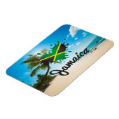 Magnet Flexible Jamaica Flag Island - Proud Jamaicans (Côté Gauche)