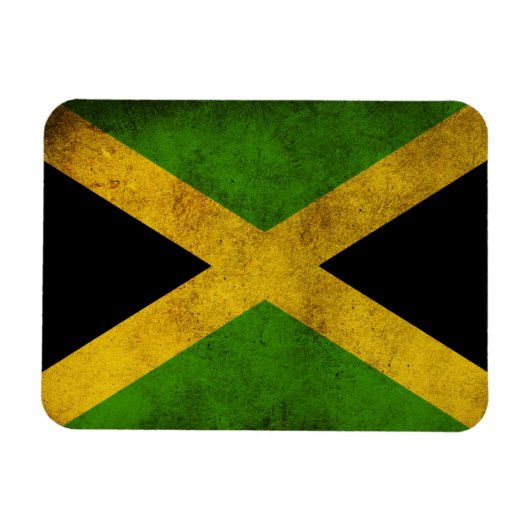Magnet Flexible Jamaica Flag Island - Proud Jamaicans (Horizontal)