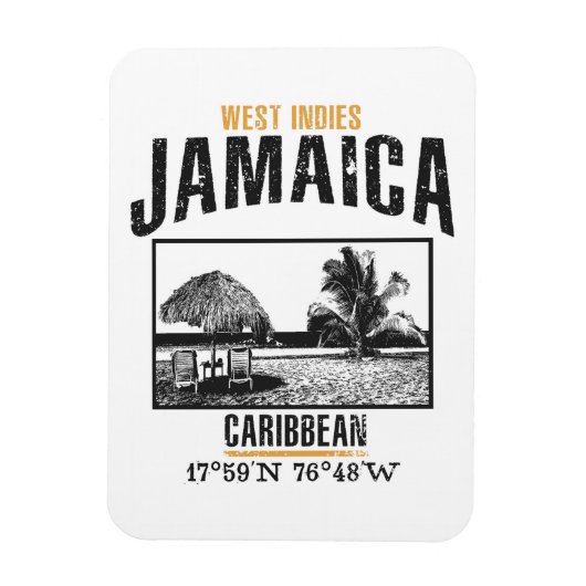 Magnet Flexible Jamaïque (Vertical)