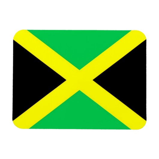 Magnet Flexible Jamaïque - Drapeau (Horizontal)