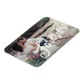 Magnet Flexible Jamais brossé Enregistrer l'aimant de date (Côté Gauche)